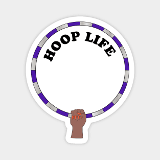 Hula hoop Hoop life Magnet