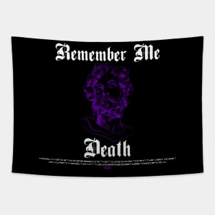 REMEMBER ME DEATH Tapestry