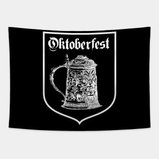 Beer Stein Drawing, Oktoberfest Tapestry