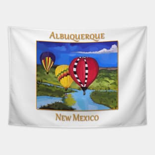 Hot air balloons, Albuquerque New Mexico Tapestry