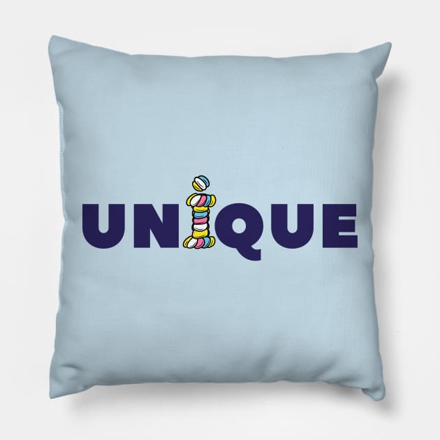 Unique me Pillow by Turtokart