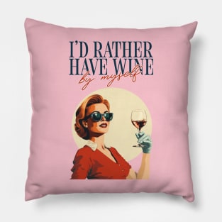 Wine Lover Self Love Pillow