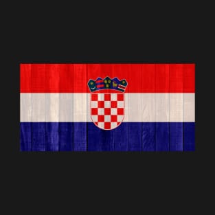 Flag of Croatia - Wood T-Shirt