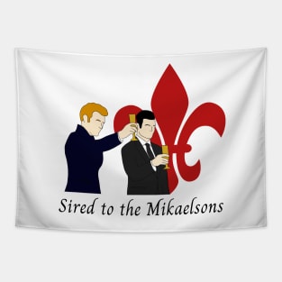 sired to the mikaelsons klaus and elijah fleur de lis the originals Tapestry