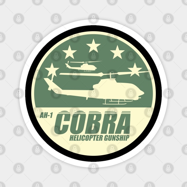 AH-1 Cobra Helicopter Gunship Magnet by TCP