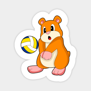 Hamster Volleyball Magnet