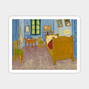 Van Gogh -The Bedroom - Digitally Remastered Magnet