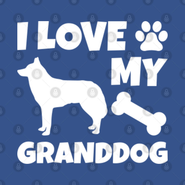 Discover Husky I Love My Granddog - Husky - T-Shirt