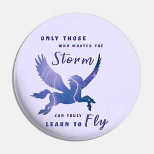 Storm Pegasus Pin