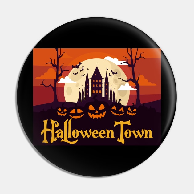 Halloweentown Pin by Kaine Ability