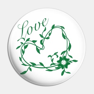 Love Clover Pin