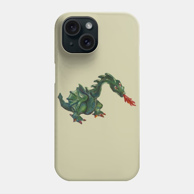 That Dragon toy we all grew up with. Phone Case by Peaceful Pigments