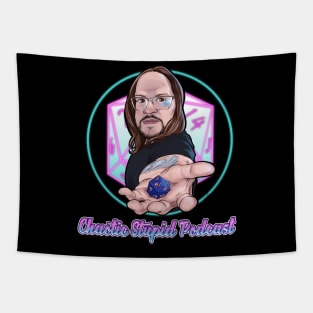 Chaotic Stupid DM Logo Tapestry