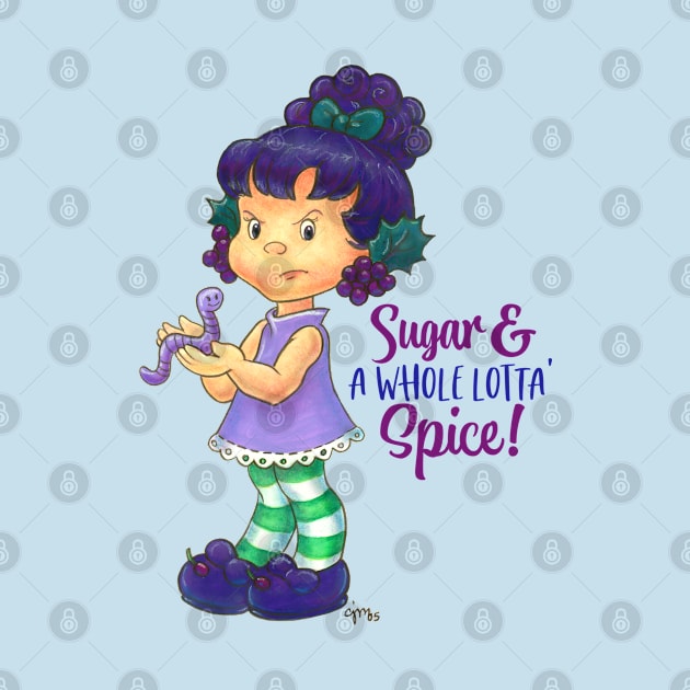 Raisin Cane Fanart - Sugar & A Whole Lotta' Spice! by Caroline McKay Illustration