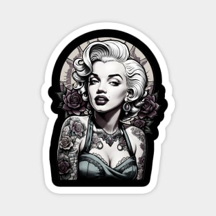 Marilyn Monroe 0005 Style 01 Magnet