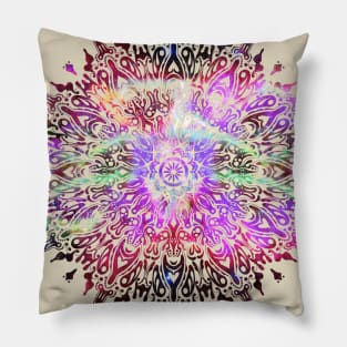 Cygnus Mandala Pillow