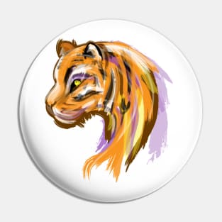 Neon Tiger Pin