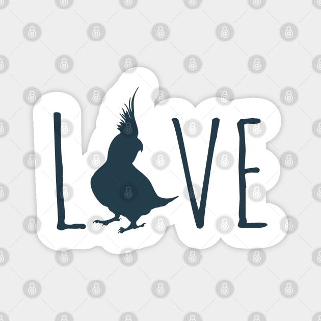 love cockatiels Magnet by FandomizedRose