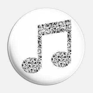 MUSICAL NOTE Pin