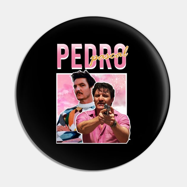Pedro Pascal Daddy Vinage Pin by onyxicca liar