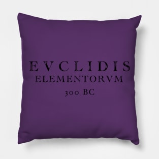 Euclid's Elements Pillow