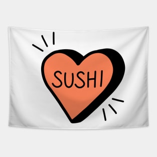 Love Sushi Tapestry