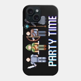 Party Time Class RPG Roleplaying DM 8-Bit Phone Case