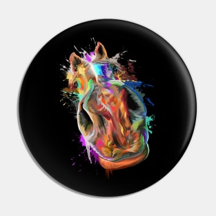 Splash Art Horse T-Shirt | Gifts for Horse lovers Pin