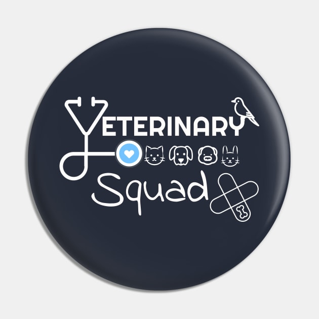 Veterinarian - Veterinary squad Pin by JunThara