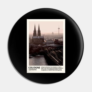 Cologne City Pin