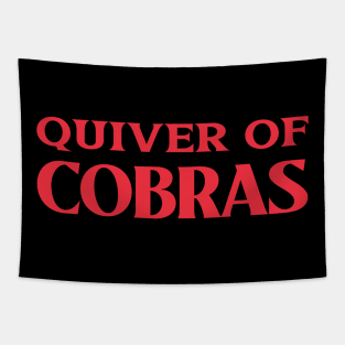 Quiver of Cobras Collective Animal Nouns Tapestry