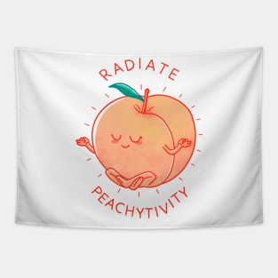 Radiate Peachytivity Tapestry