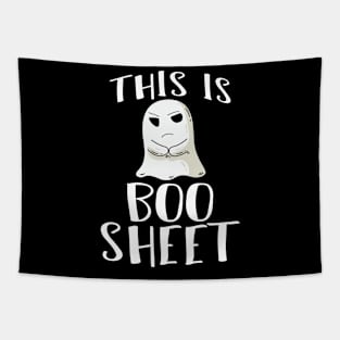 This Is Boo Sheet - Halloween Boo Boo Sheet Ghost Costume Tapestry