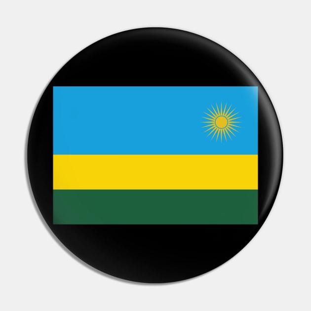 Rwanda Pin by Wickedcartoons