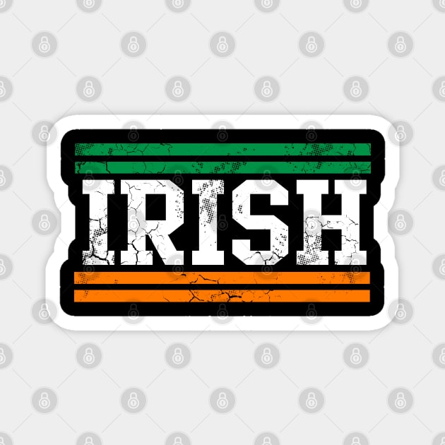 Irish Ireland Flag St Patricks Day Family Heritage Magnet by E