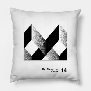 Run The Jewels / Minimal Style Graphic Artwork Design Pillow