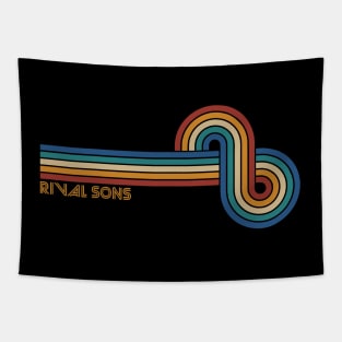 Rival Sons Musical Note Tapestry