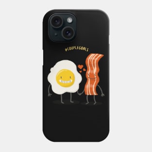 Egg and Bacon - Hashtag Couple Goals Phone Case