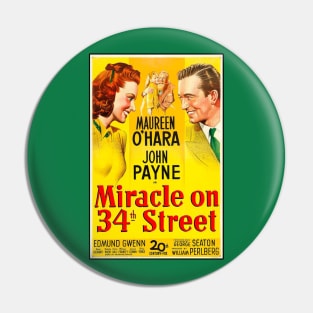 Miracle On 34th Street Pin