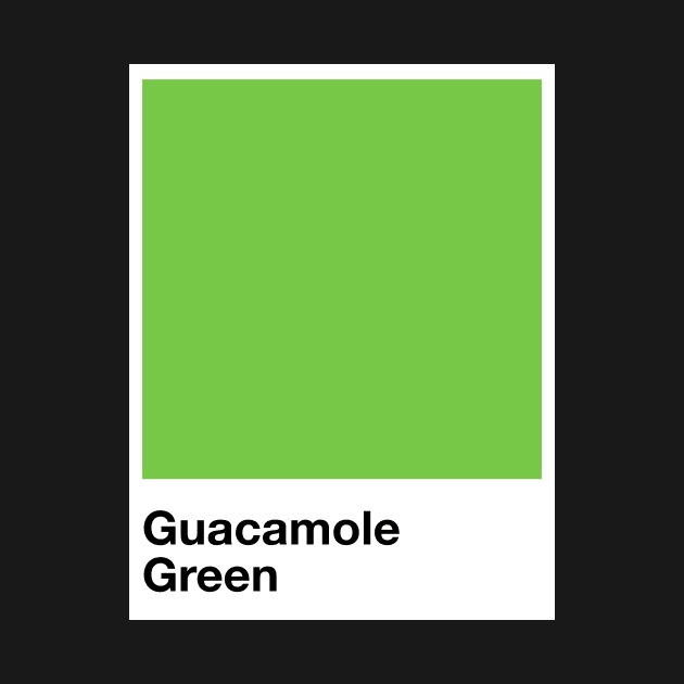 Pantone Guacamole by Perezzzoso