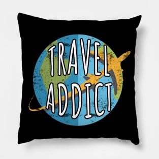 Travel Addict Pillow