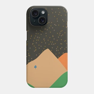 Mountains And Stars Phone Case
