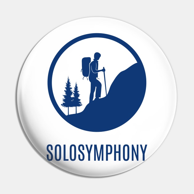 Solo Symphony, Solo Traveling Pin by InF