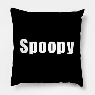 Spoopy Pillow