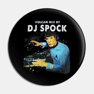 Dj Spoke Vulcan Club Pin