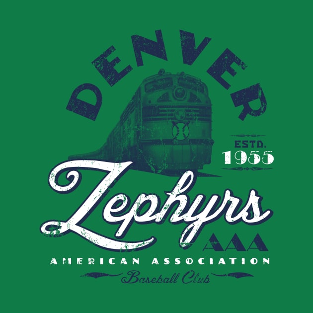 Denver Zephyrs by MindsparkCreative