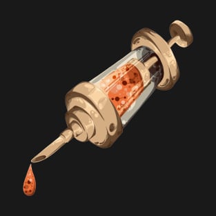 Syringe Digital Painting T-Shirt