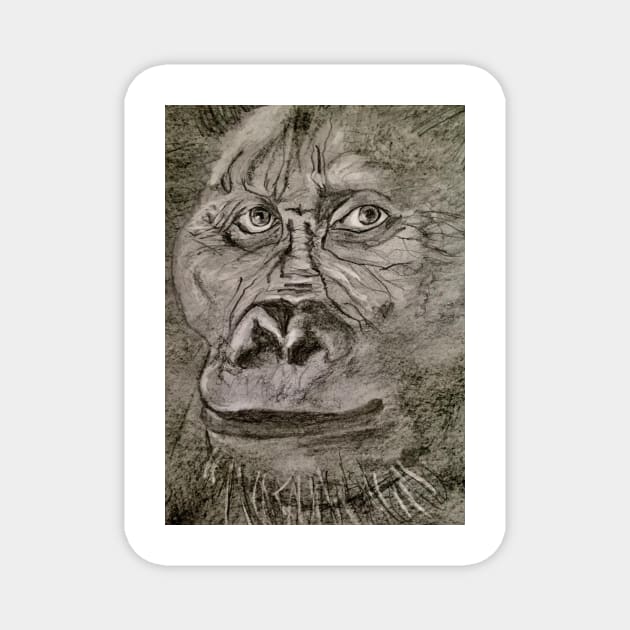 Ape Magnet by Rawcanvas