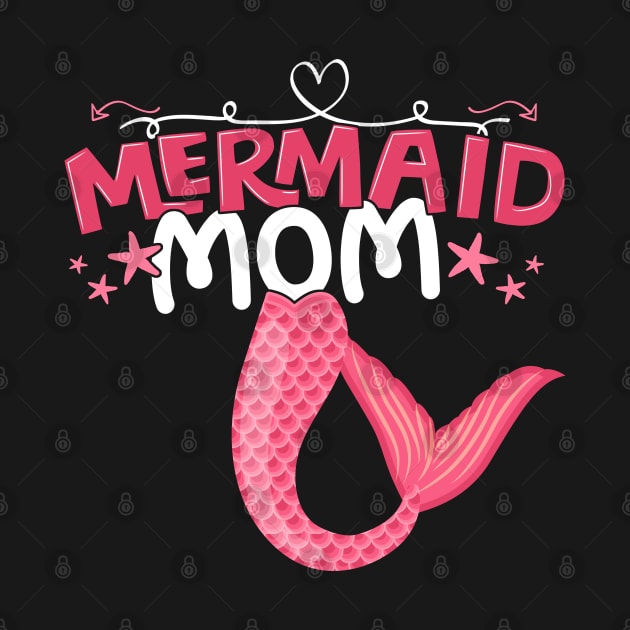 Mermaid MOM - Girl Birthday Party Gift graphic by theodoros20