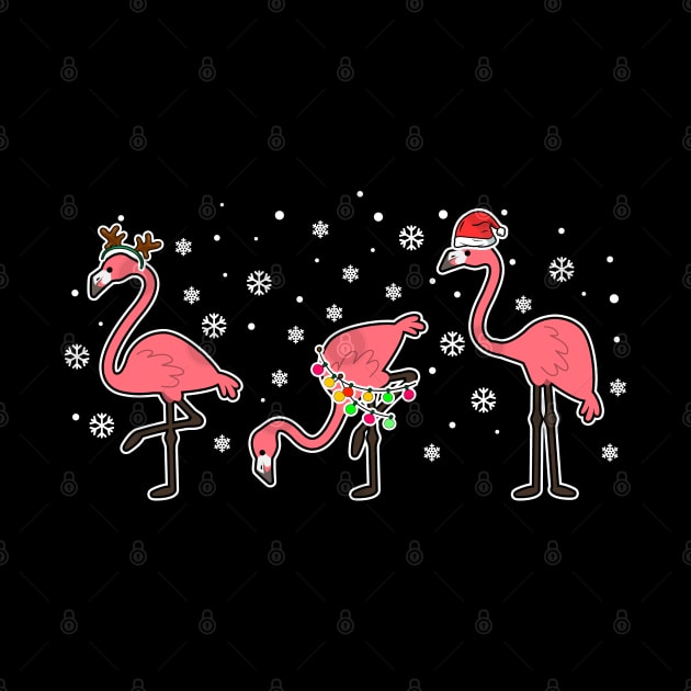 Funny Christmas Men Kids Women Flamingo Ugly Christmas by KsuAnn